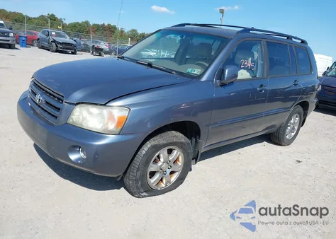 2006 Toyota Highlander V6 из США, поврежденный, VIN JTEEP21A860171166